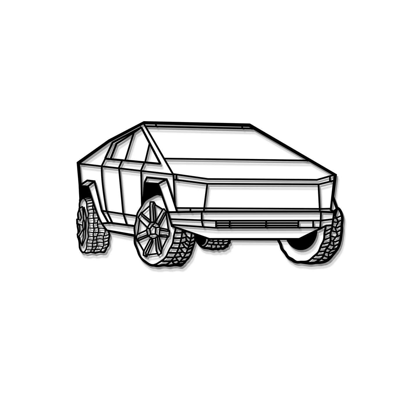 2025 CYBERTRUCK ANGLE