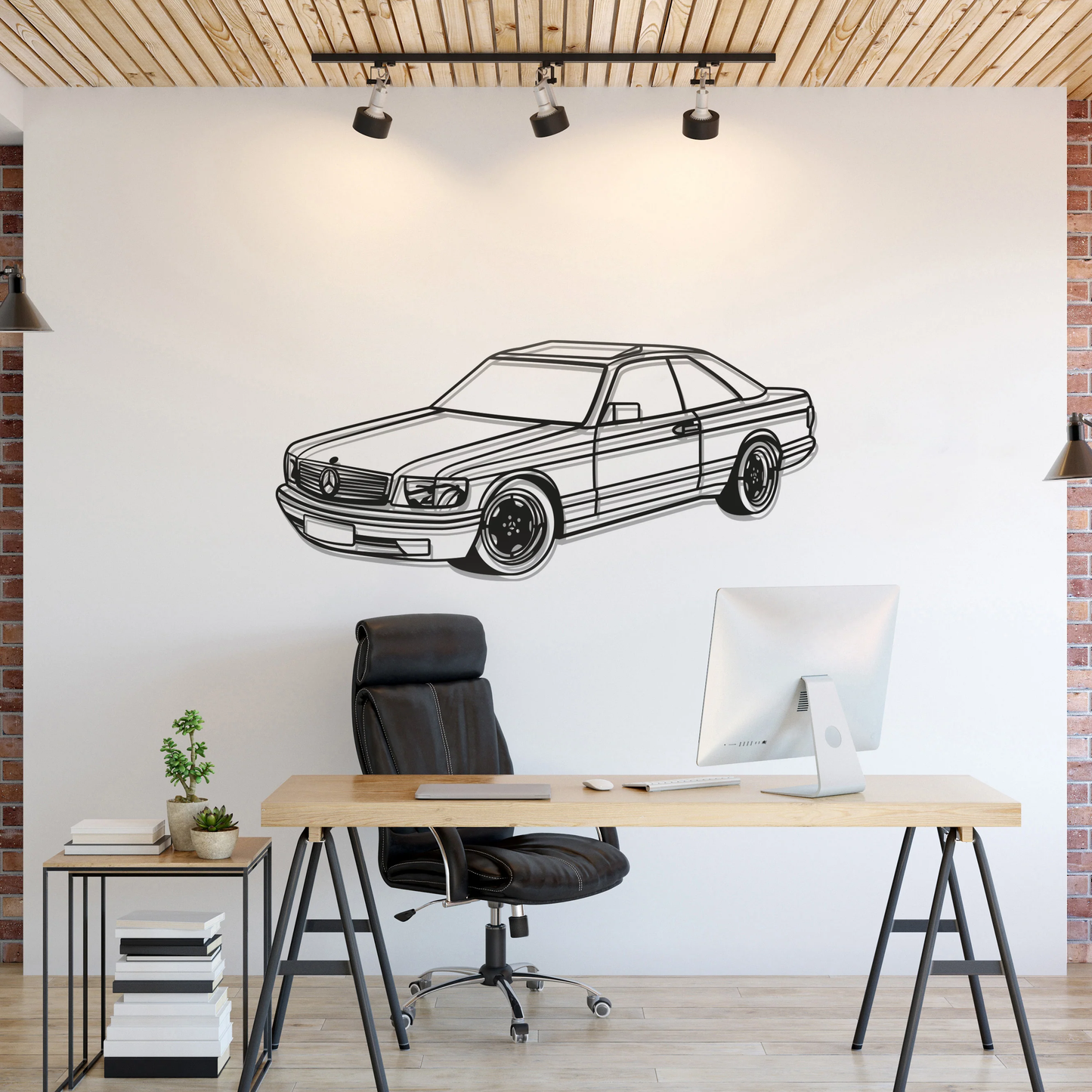 MERCEDES W126 SEC ANGLE