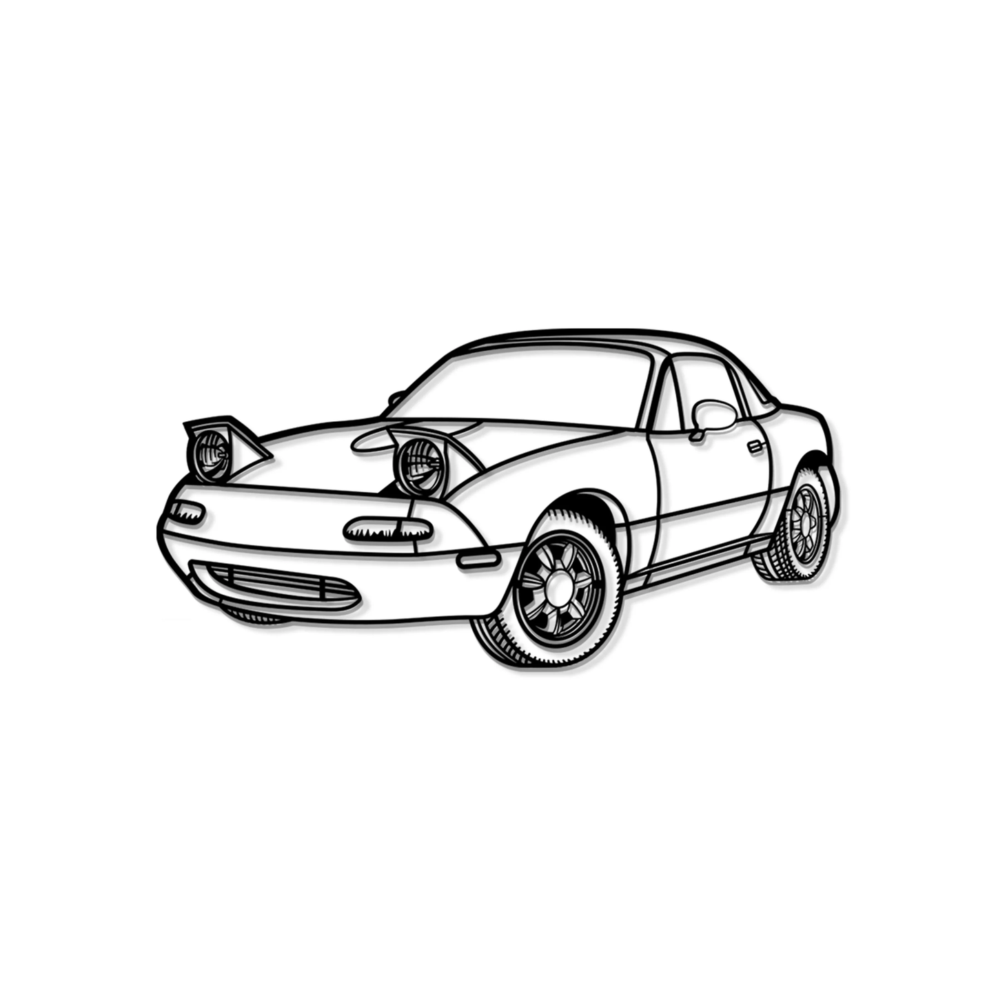 MAZDA MIATA MX-5 ANGLE