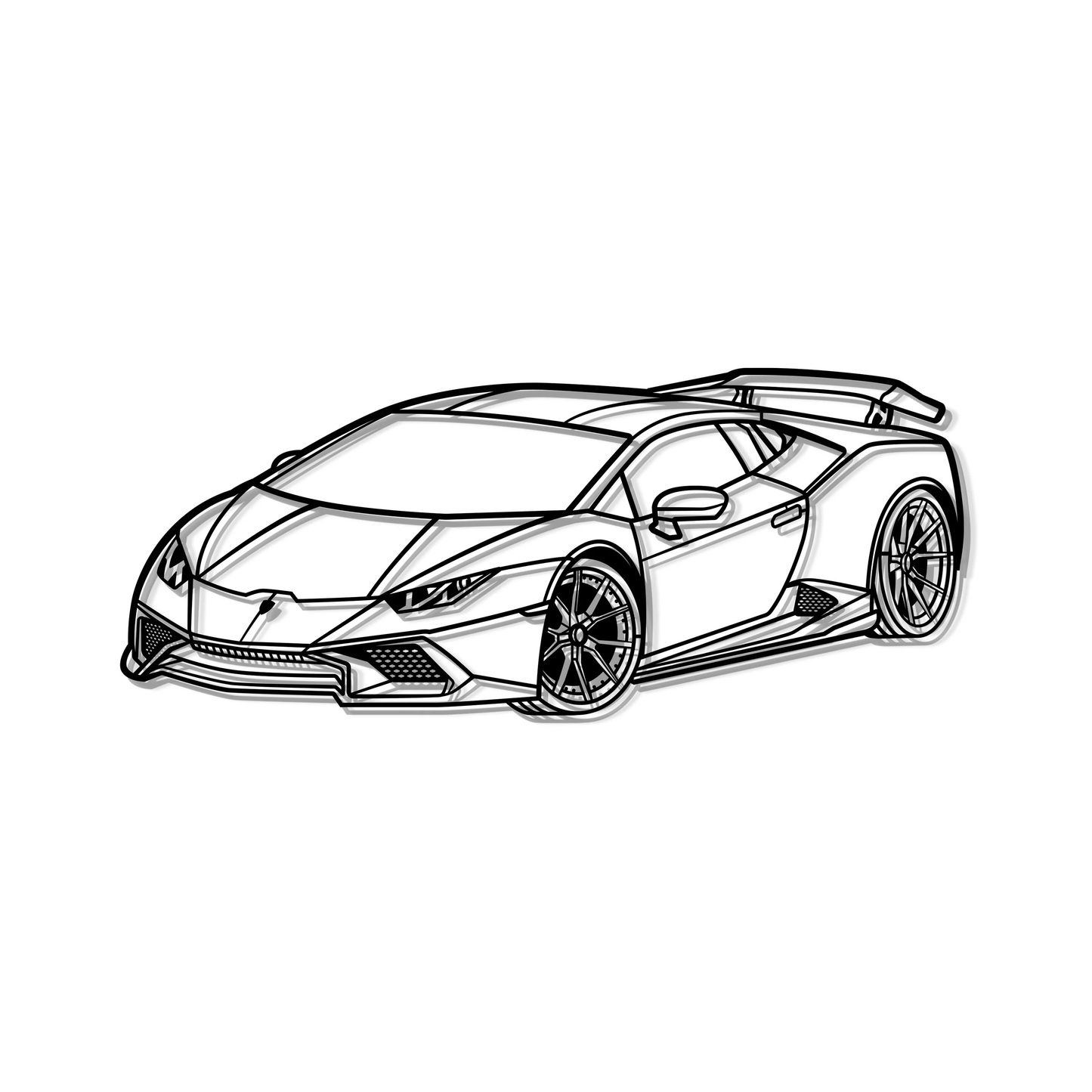 LAMBORGHINI HURACAN ANGLE