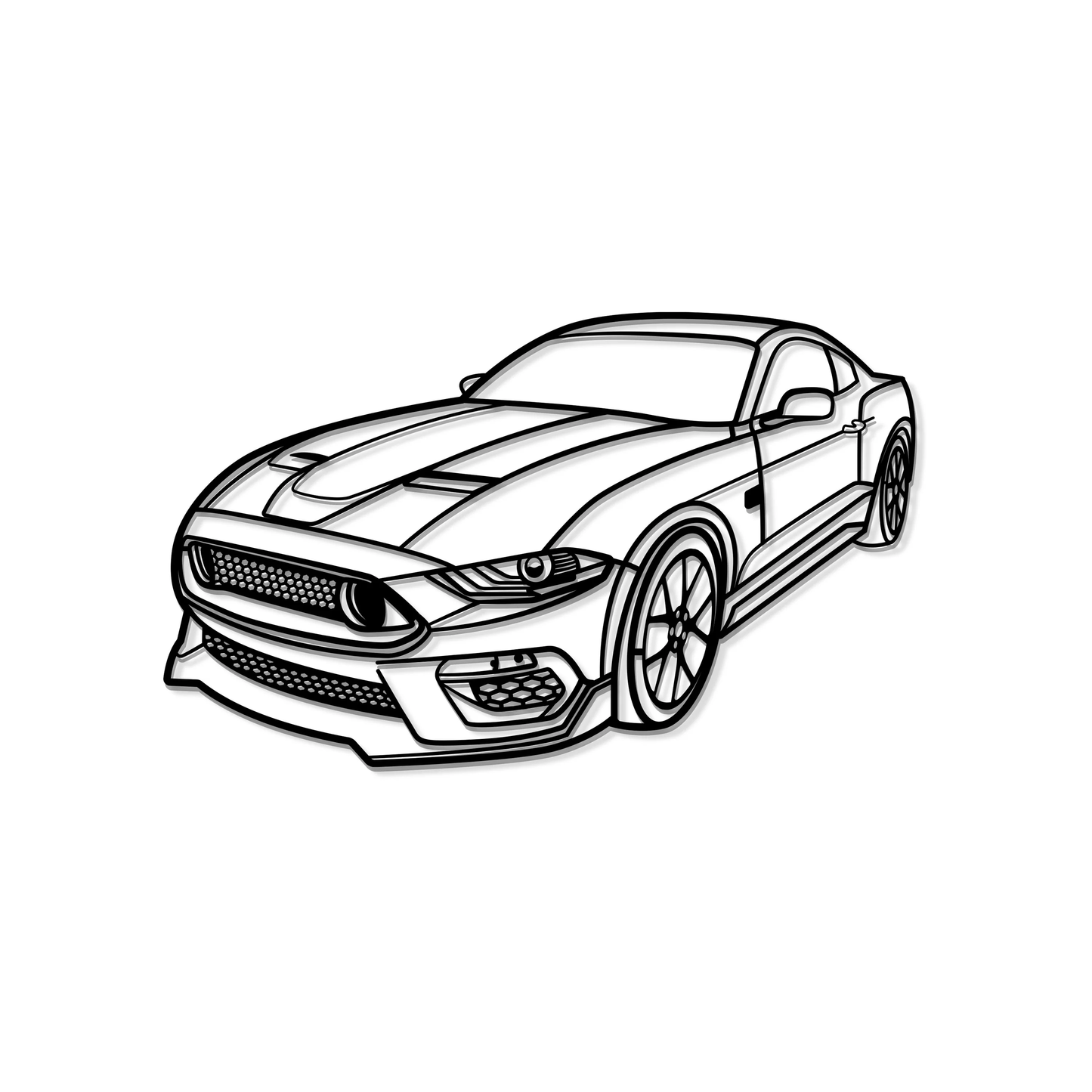 FORD MUSTANG MACH 1 ANGLE