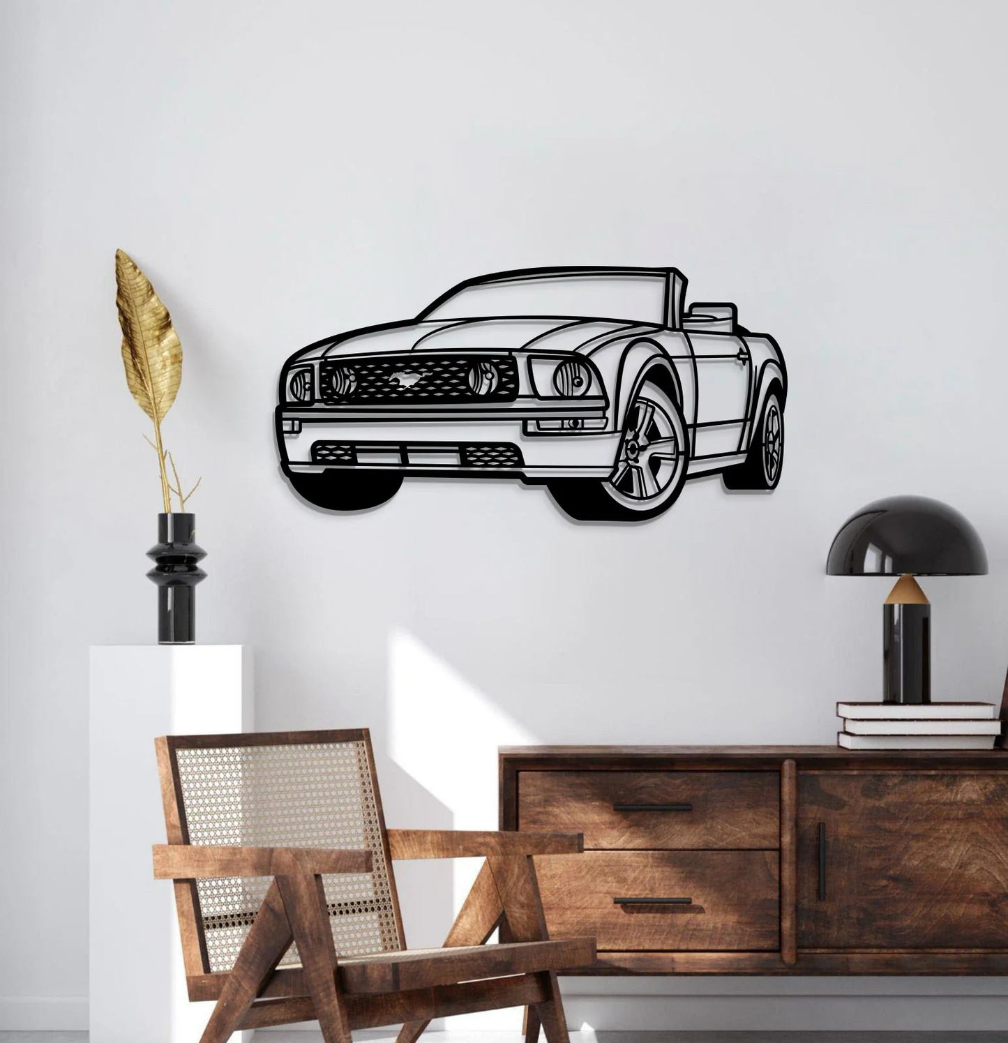 FORD MUSTANG GT CONVERTIBLE ANGLE