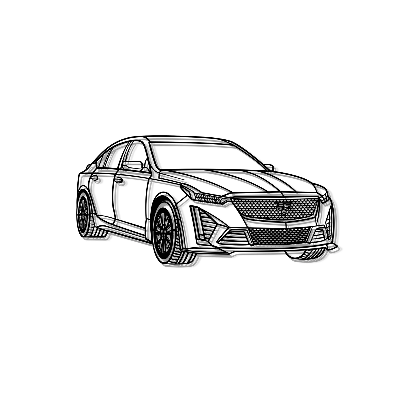 CADILLAC CT5-V BLACKWING ANGLE