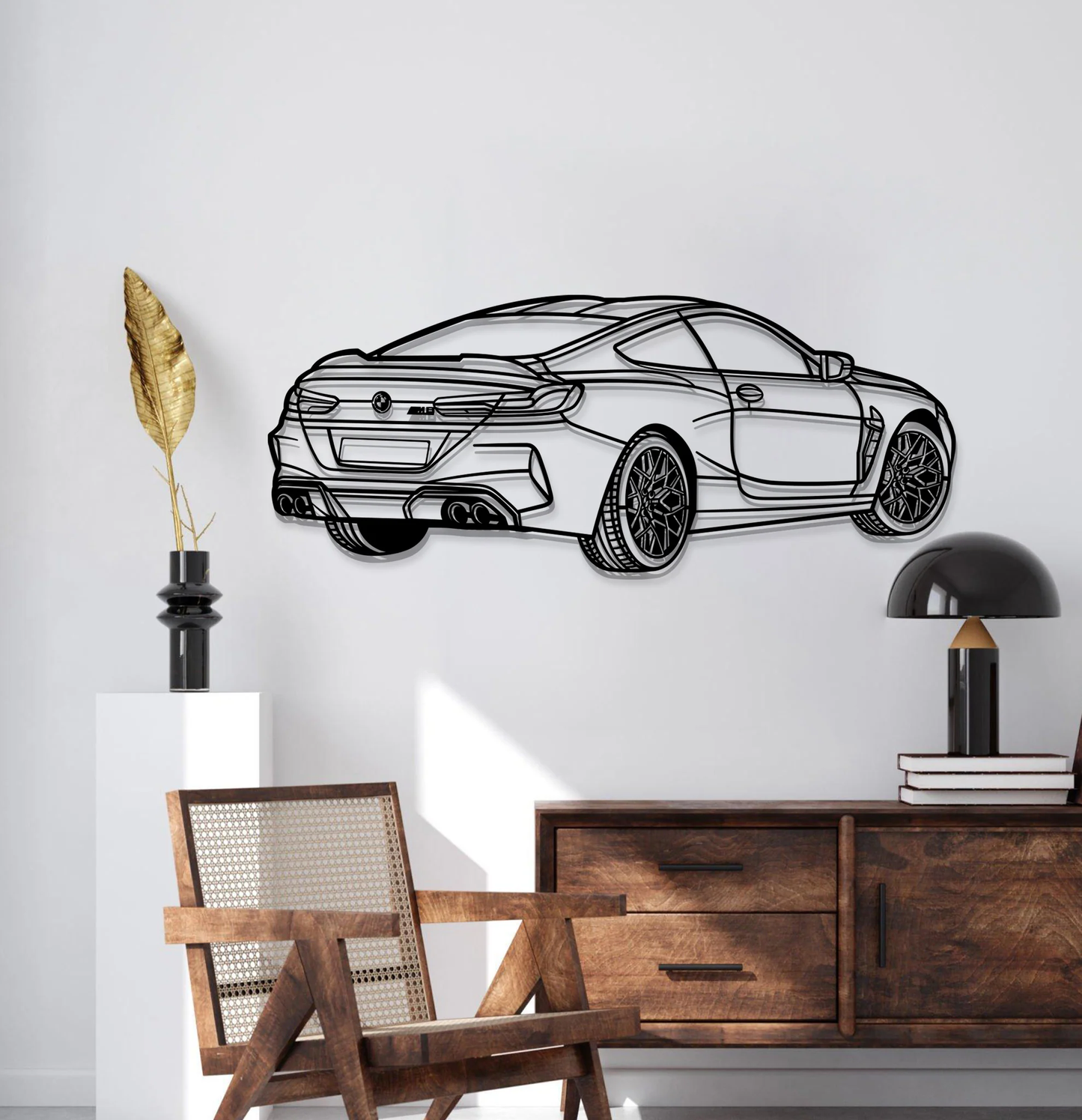 BMW 2020 M8 COMPETITION ANGLE