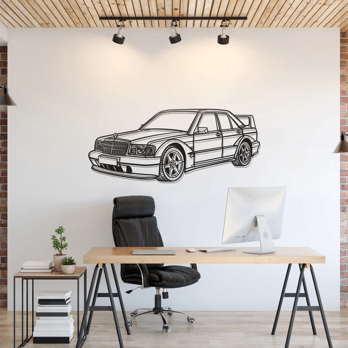 MERCEDES 190E 1990 2.5-16 EVO ll ANGLE